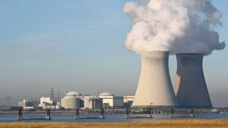 Une centrale nucléaire
