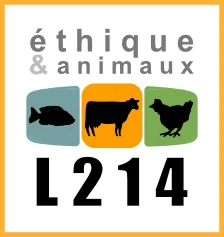 Le logo de l'association L 214